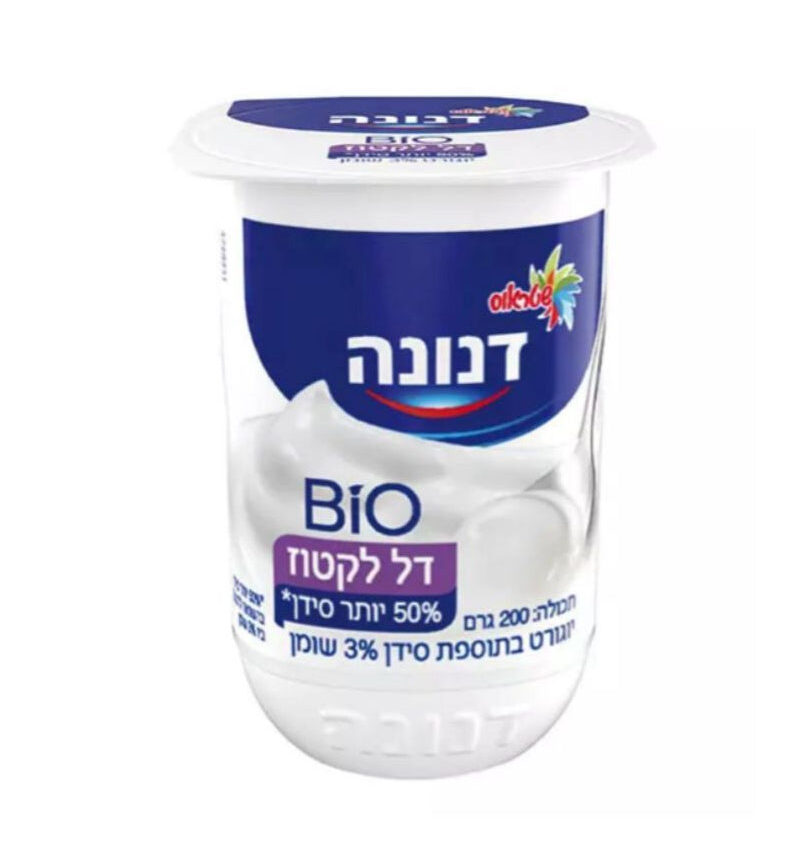 שטראוס | דנונה יוגורט ביו דל לקטוז