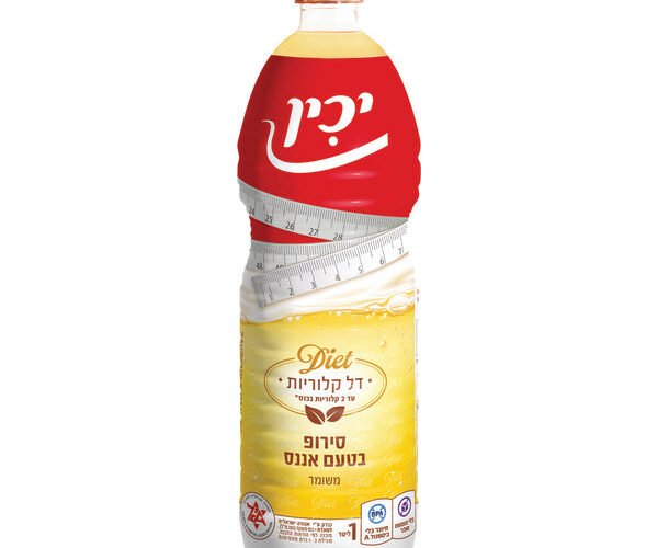 יכין | סירופ דיאט אננס 1ל'