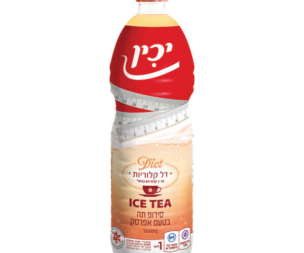 יכין | סירופ דיאט בטעם אייס תה אפרסק 1ל'