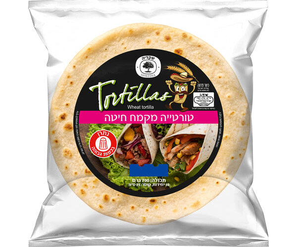 שקדיה | טורטילס טורטיה מקמח חיטה