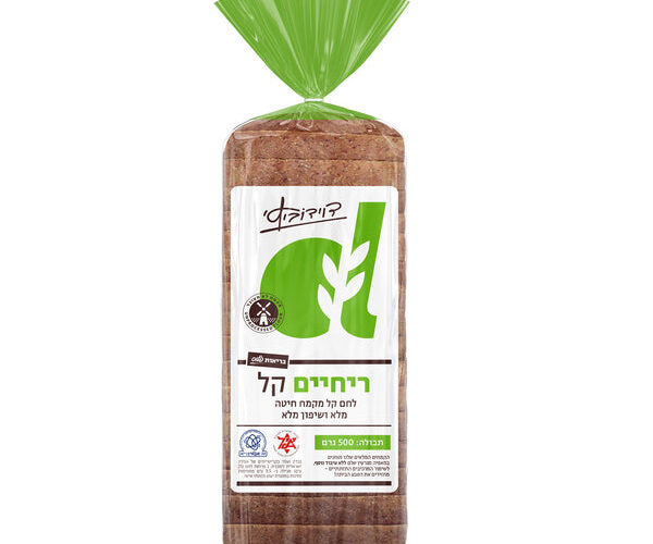 דוידוביץ | לחם ריחיים קל פרוס