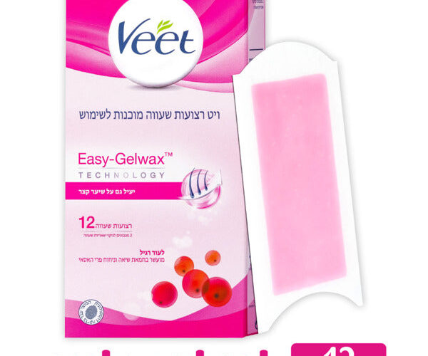 ויט | רצועות שעווה מוכנות לשימוש לעור רגיל