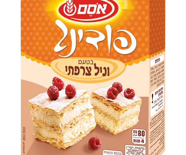 אסם | פודינג בטעם וניל צרפתי