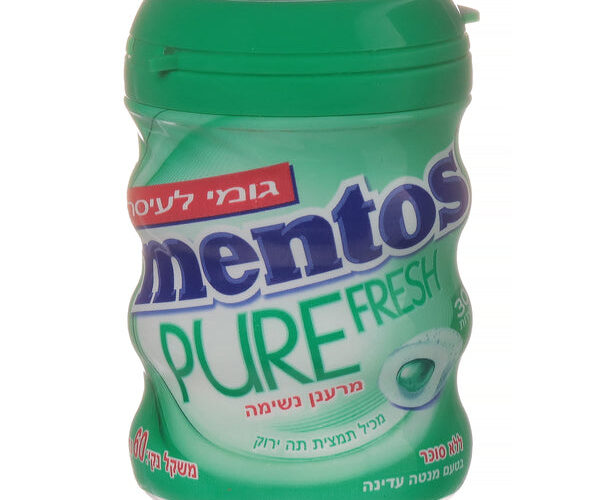מנטוס | מסטיק ללא סוכר בטעם מנטה עדינה