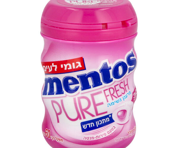 מנטוס | מסטיק ללא סוכר בטעם פירות מנטה