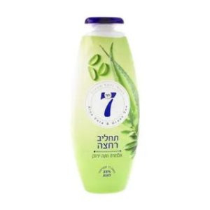 נקה 7 תחליב רחצה אלוורה ותה ירוק