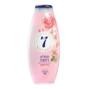 נקה 7 תחליב רחצה ורד ויסמין
