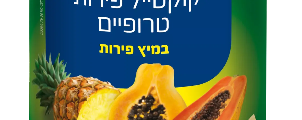 טעמן | קוקטייל פירות טרופיים במיץ פירות