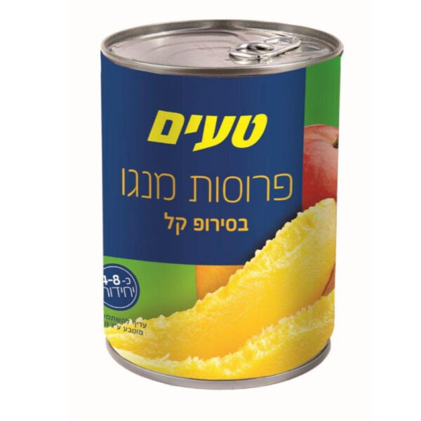 טעמן | פרוסות מנגו בסירופ קל