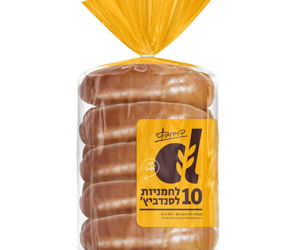 דוידוביץ | לחמניות לסנדוויץ' 10 יח'