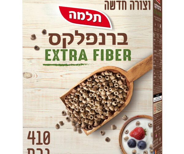 תלמה | דגני בוקר ברנפלקס EXTRA FIBER