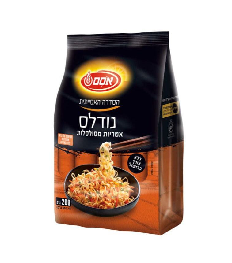 אסם | נודלס אטריות מסולסלות