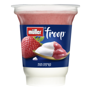 מולר | Froop יוגורט עם קציפת תות