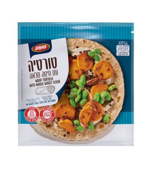 טעמן | טורטיה מקמח חיטה מלאה