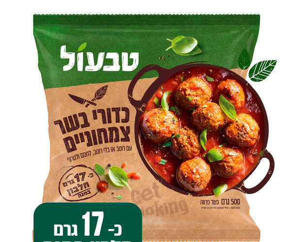 טבעול | כדורי בשר צמחוניים עשיר בחלבון