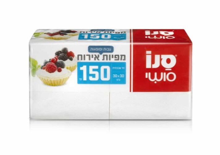 'סנו סופט מפיות משובחות 150 יח