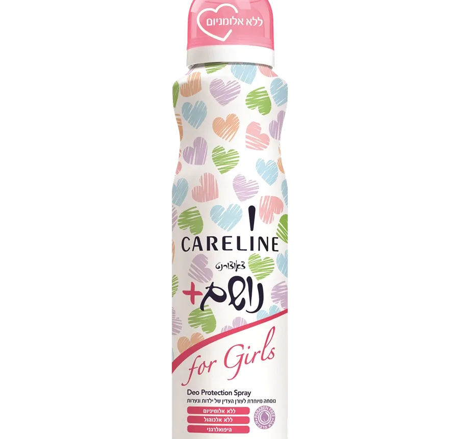דאו ספריי לנערות ללא אלמיניום CARELINE