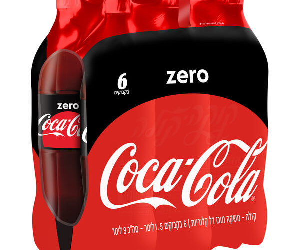 קוקה- קולה זירו מארז שישייה
