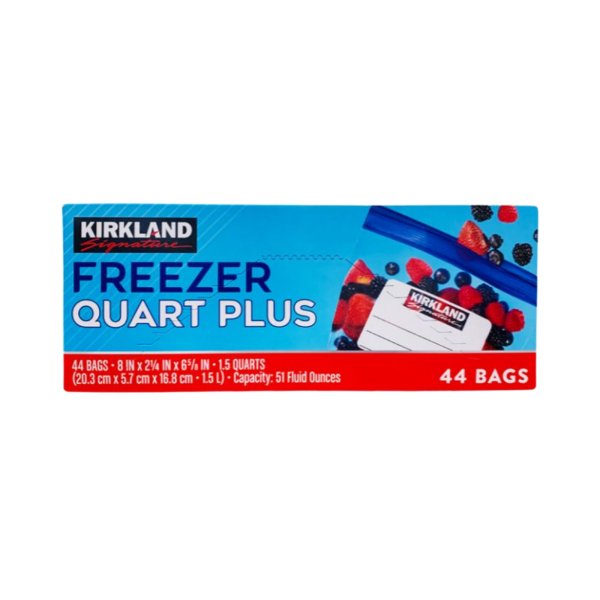 KIRKLAND | שקיות זיפלוק לסגירה הרמטית
