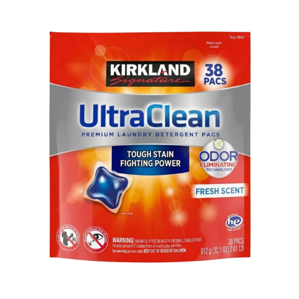 KIRKLAND |  ג'ל לכביסה 38 קפסולות