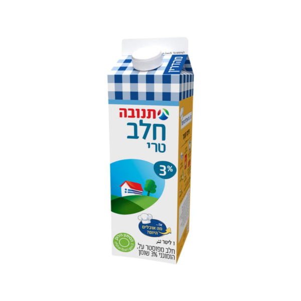 תנובה | קרטון חלב 3%