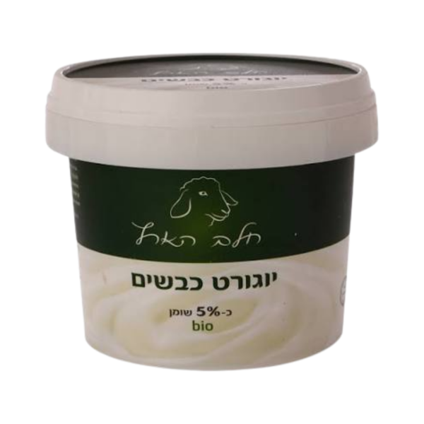חלב הארץ | יוגורט כבשים בטעם טבעי 5%