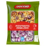 סנפרוסט | 600 גרם בצל סגול ובצל לבן פרוסים מוקפאים