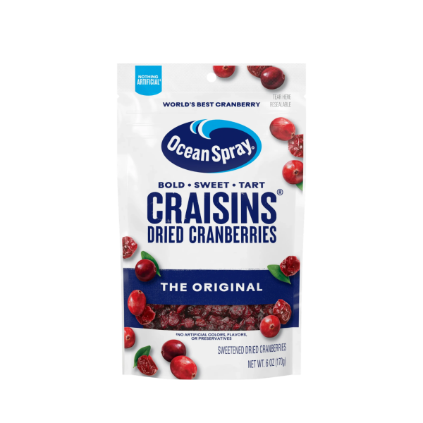 Ocean Spray | חמוציות ממותקות ומיובשות