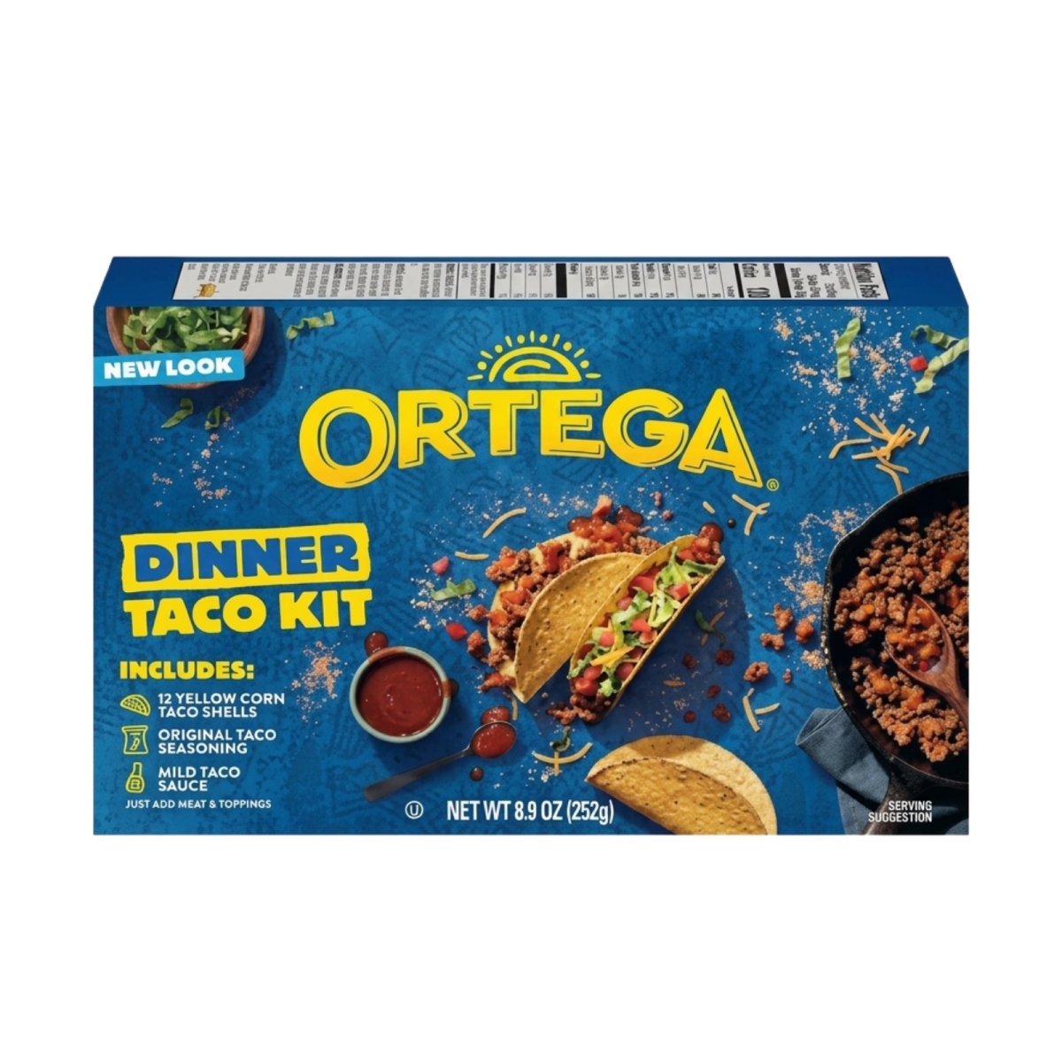 ORTEGA | קיט ארוחת טאקו 12 יחידות