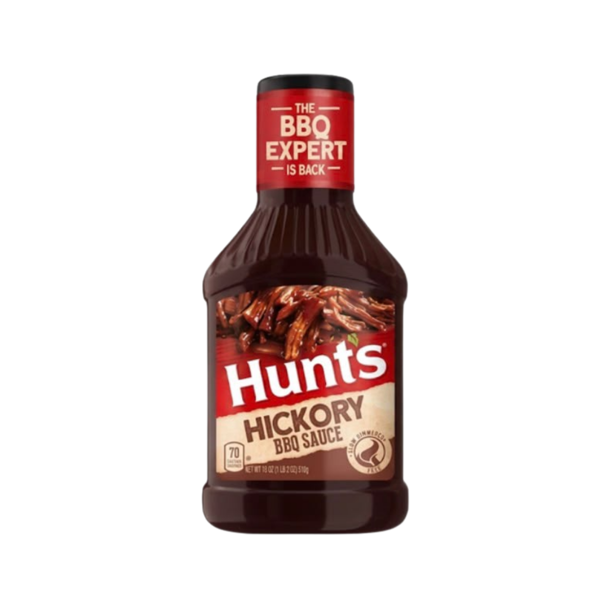 HUNTS | רוטב ברביקיו הנטס היקורי מעושן