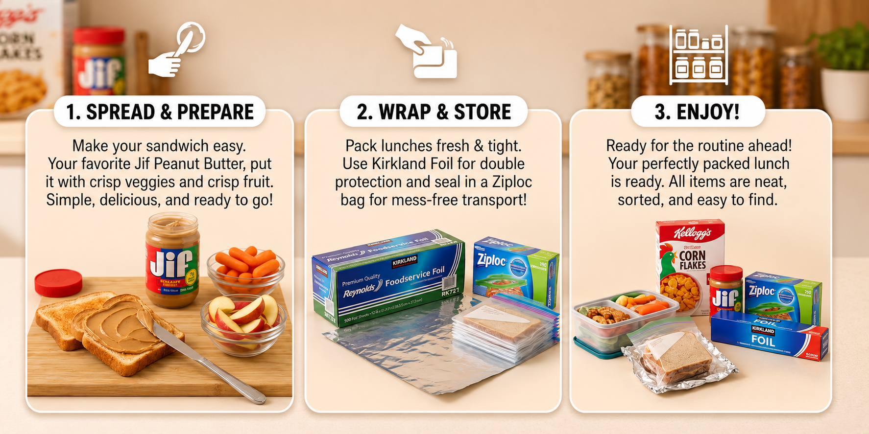 How to prepare your lunch