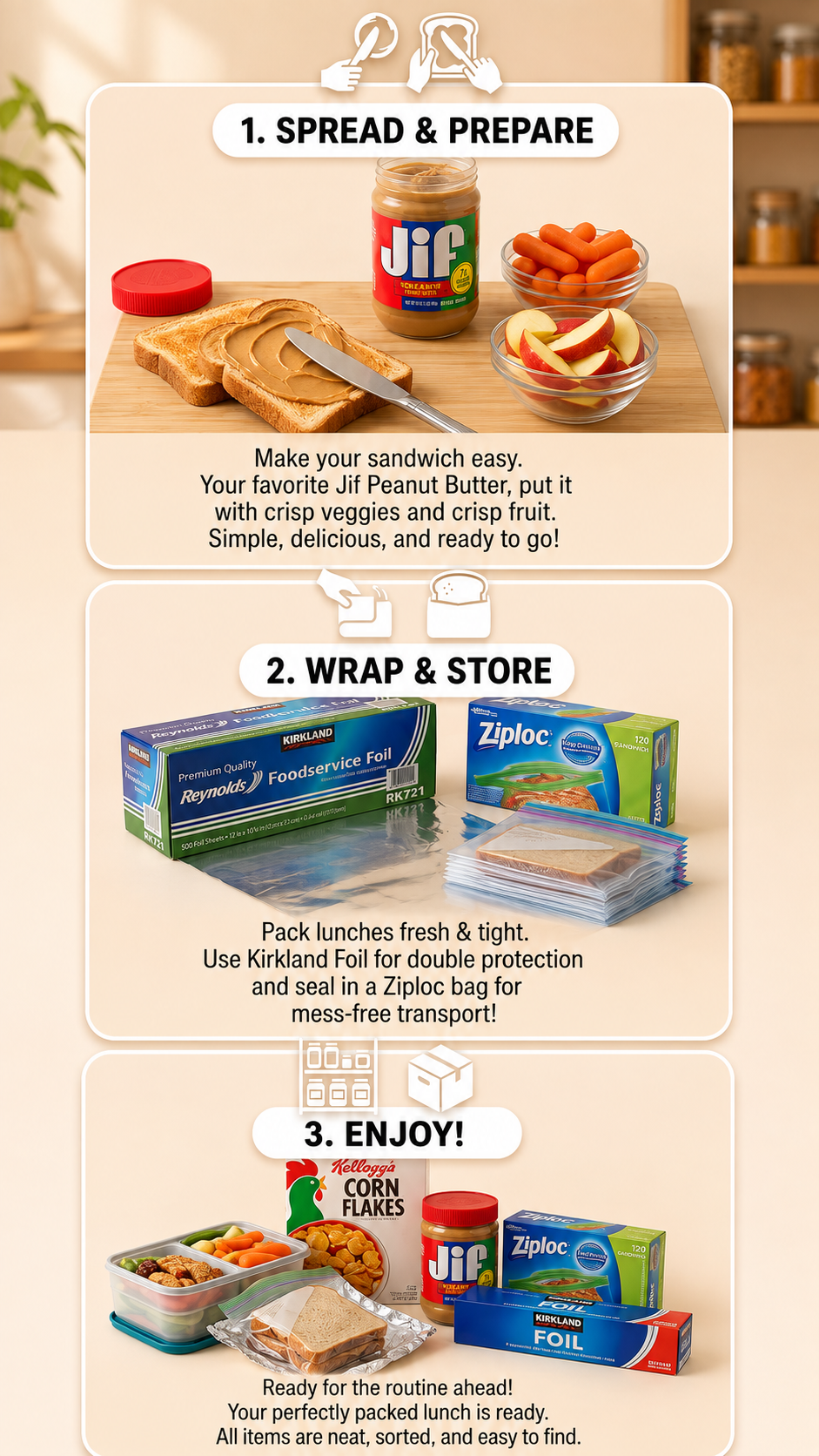 How to prepare your lunch