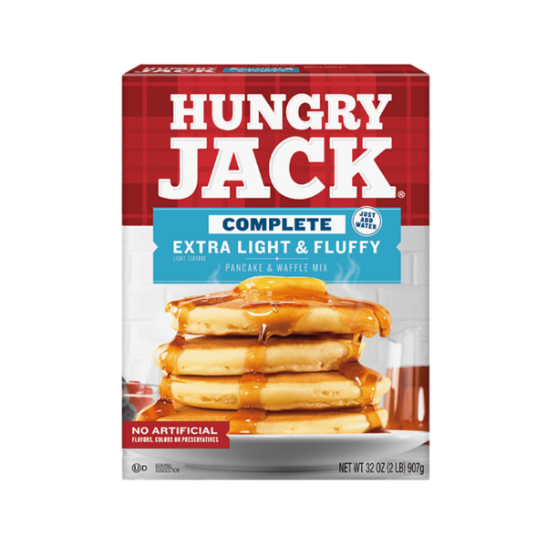 HUNGRY JACK | תערובת להכנת פנקייק קליל ואוורירי